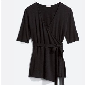 41 Hawthorn Asymmetrical Wrap Top
